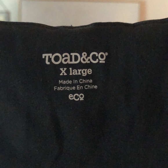 Toad&Co, XL, Asymmetrical Black Tank Dress - Picture 3 of 3